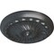 Ekena Millwork Flower Spiral Ceiling Medallion (Fits Canopies up to 2"), Hand-Painted Pewter, 12 1/4"OD x 2 1/4"P CM12FLPES - alternate 4